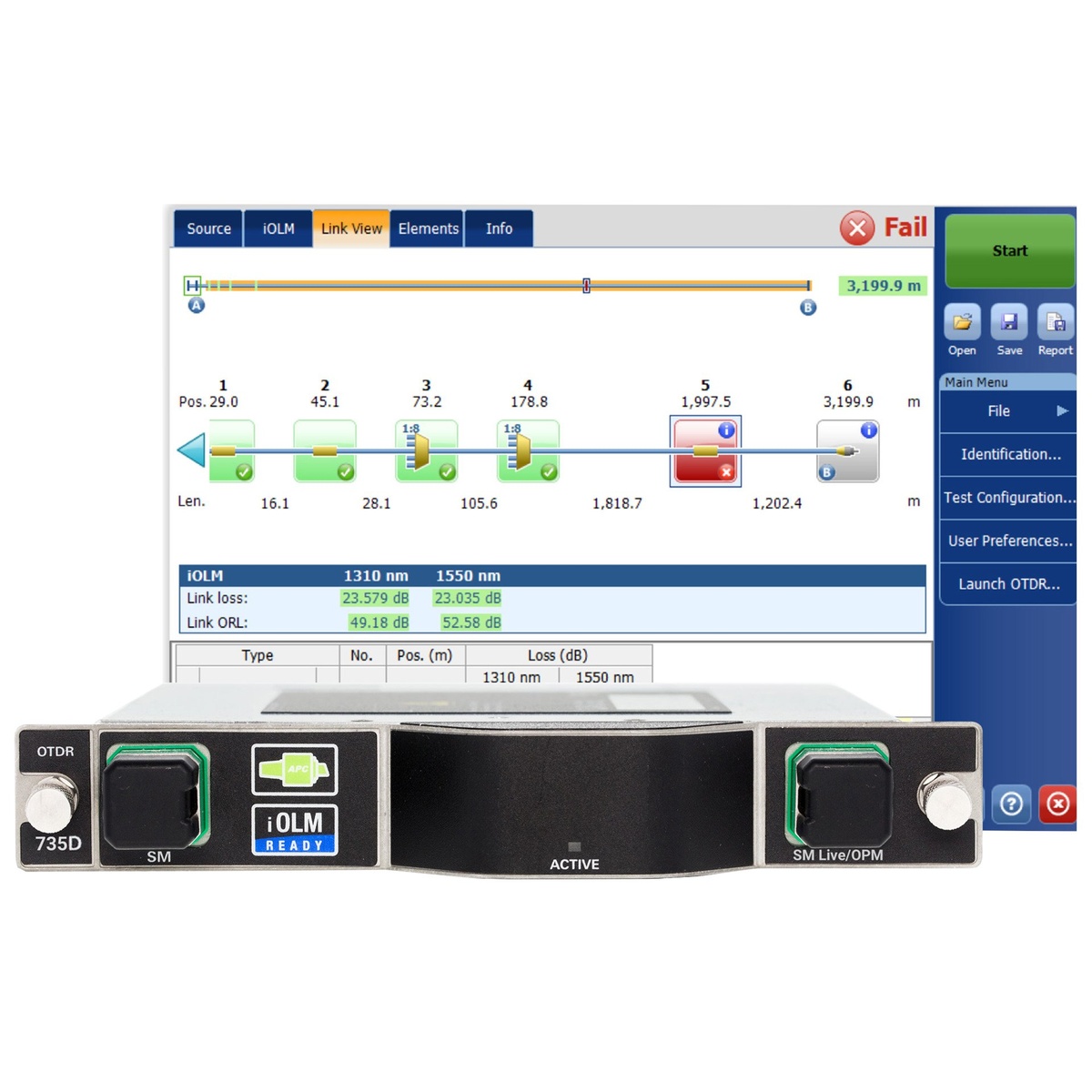 EXFO FTBx-735D view 2